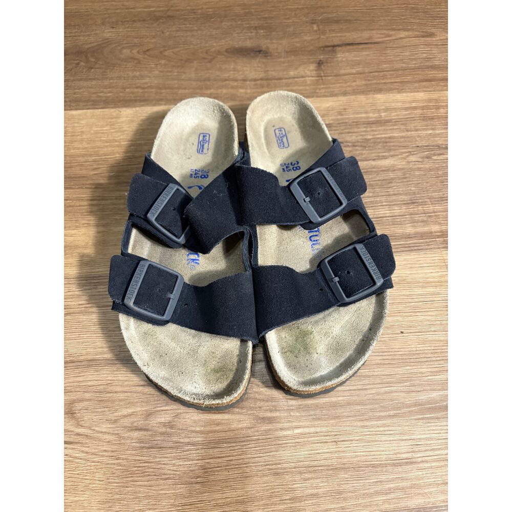 Birkenstock Arizona Suede Leather Sandals